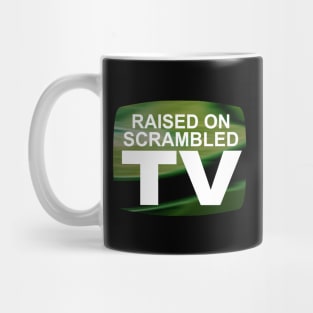 Raised on Scrambled TV Mug